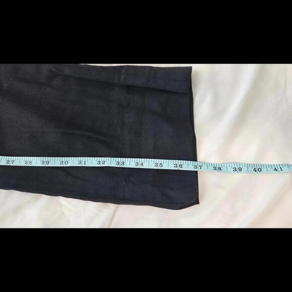 Banana Republic Martin Fit Formal Lightweight Wool Pants Black Size 6 - Picture 7 of 10